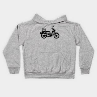 The Original Adventure Bike (Black) Kids Hoodie